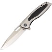 ElitEdge Linerlock Pocket Knife Silver - EE10B001SL 