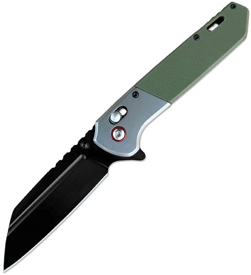 ElitEdge Axis Lock Pocket Knife G10 Green - EE10B021BGN 