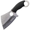 ElitEdge Cleaver Fixed Blade Knife Black - EE20664SB 