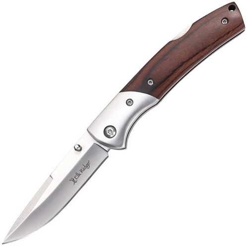 Elk Ridge Lock Back Folder Pocket Knife - ER2005SN 