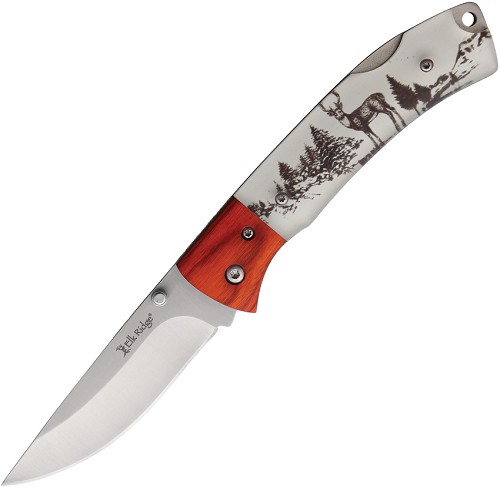 Elk Ridge Folder Lockback Pocket Knife - ER2012DR 