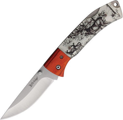 Elk Ridge Folder Lockback Pocket Knife - ER2012EK 