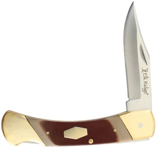 Elk Ridge Manual Folder Lockback Pocket Knife - ER2015 