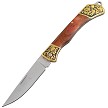 Elk Ridge Slip Joint Pocket Knife Wood - ER2023RD 