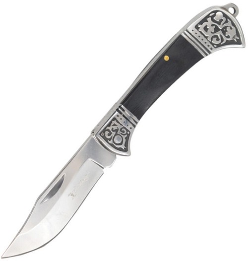 Elk Ridge Slip Joint Pocket Knife Black - ER2025BK 