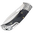 Elk Ridge Lockback Pocket Knife Gray - ER2028GY 