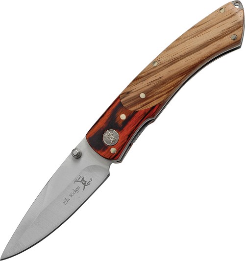Elk Ridge Gentleman Linerlock Pocket Knife Two Tone - ER301 