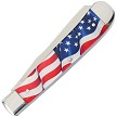 ER42452AF Elk Ridge Trapper Pocket Knife Flag 