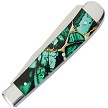 ER42452DG Elk Ridge Trapper Pocket Knife Dark green 