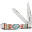 Elk Ridge Trapper Pocket Knife Orange - ER42452OR 