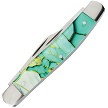ER42453LG Elk Ridge Stockman Pocket Knife Light Green 