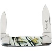 Elk Ridge Canoe Pocket Knife Black/White - ER42454BK 