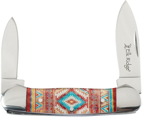 Elk Ridge Canoe Pocket Knife Orange - ER42454OR 