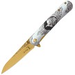 Elk Ridge Framelock Spring Assisted Folder Pocket Knife - ERA2007BR 