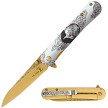 ERA2007BR Elk Ridge Framelock Spring Assisted Folder Pocket Knife 