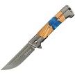 Elk Ridge Spring Assisted Folder Linerlock Pocket Knife - ERA2019BL 