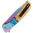 Elk Ridge Spring Assisted Folder Linerlock Pocket Knife - ERA2022BL 