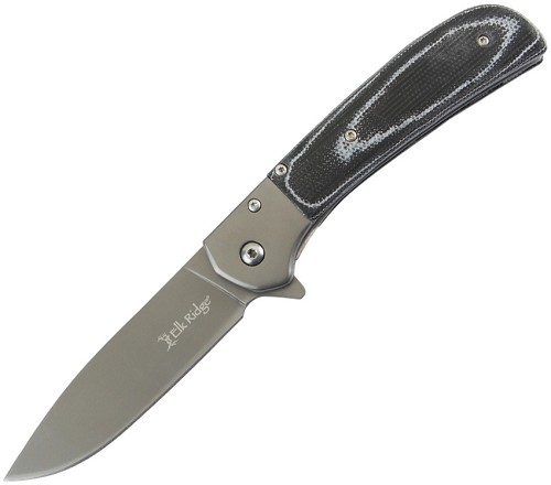 Elk Ridge Spring Assisted Folder Linerlock Pocket Knife - ERA2022MC 