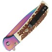Elk Ridge Spring Assisted Folder Linerlock Pocket Knife - ERA2022RB 