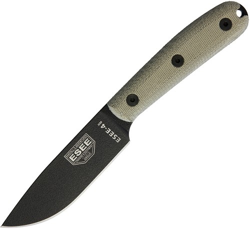 Esee Model 4 Knife Traditional Handle - ES4HMK 