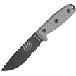 Esee Model 4 Knife Stainless Serrated - ES4SMBB 