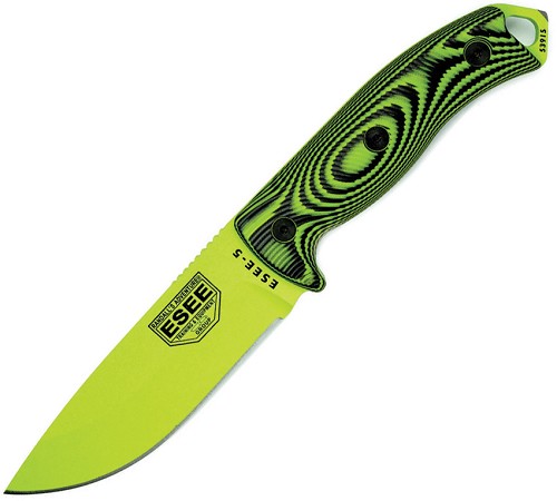 ESEE Model 5 Fixed Blade Knife Venom - ES5PVG007 