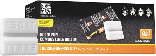 Esbit Solid Fuel Cubes 8 pack - ESB87296 