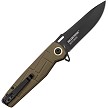 ETA001TN Elite Tactical Linerlock Pocket Knife Tan 