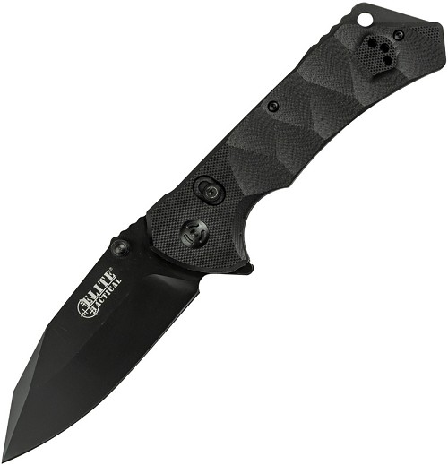 Elite Tactical Parallax Rapid Lock Pocket Knife - ETFDR005BK 