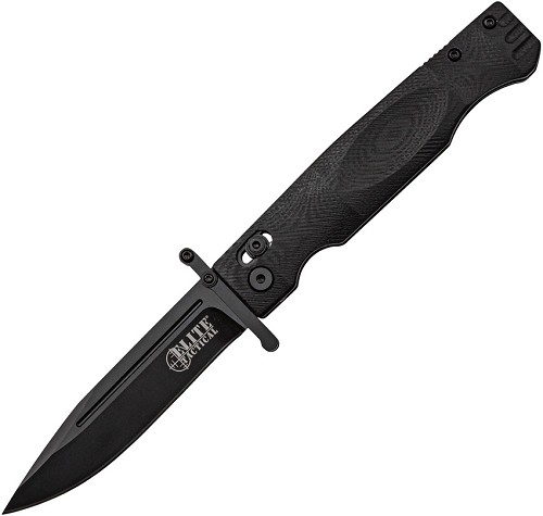 Elite Tactical Guardsman Rapid Lock Pocket Knife - ETFDR012BK 