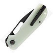 EUT016 Eutektik EFD Linerlock Pocket Knife Blackwash Jade G10 