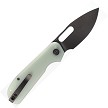 EUT016 Eutektik EFD Linerlock Pocket Knife Blackwash Jade G10 