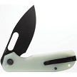 EUT016 Eutektik EFD Linerlock Pocket Knife Blackwash Jade G10 