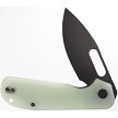 EUT016 Eutektik EFD Linerlock Pocket Knife Blackwash Jade G10 