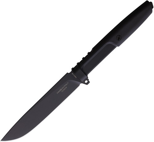 Extrema Ratio Vipera Fixed Blade Knife Total Black - EX0484M3BLK 