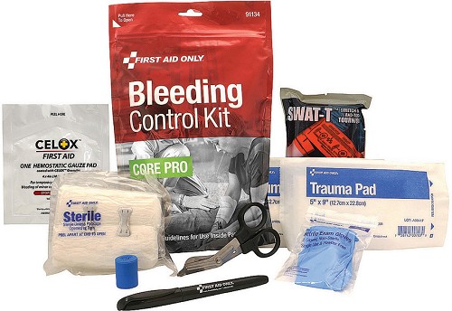 First Aid Only Core Pro Bleeding Control Kit - FAO91134 