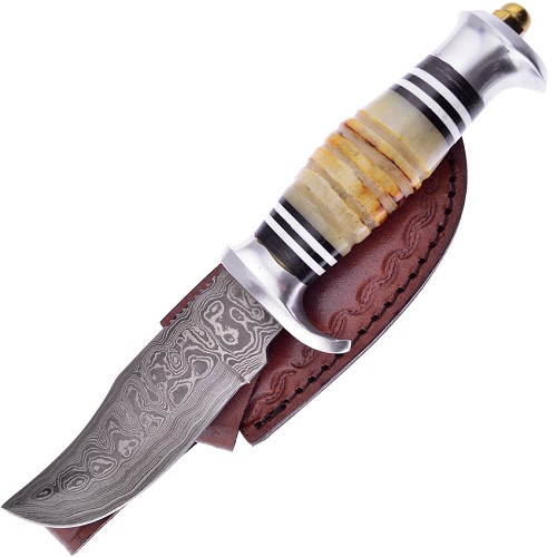 Frost Cutlery Skinner Knife Torch Bone - FBKH220DTB 