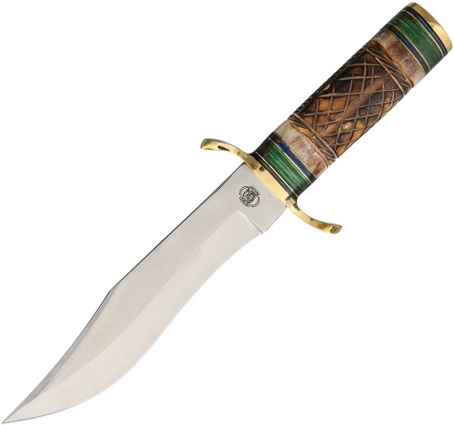 Frost Cutlery Chipaway Brown Bone Hunter Knife - FCW4000BRB 