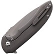 FF011SW Ferrum Forge Knife Works Allurus Framelock Pocket Knife Stonewash 