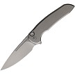 Ferrum Forge Knife Works Stinger Button Lock Pocket Knife Titanium - FF013 