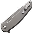 FF013 Ferrum Forge Knife Works Stinger Button Lock Pocket Knife Titanium 