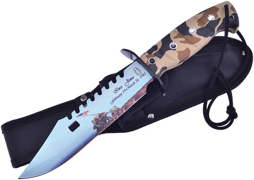 Frost Cutlery Iwo Jima Bowie Knife - FFC44IJ 