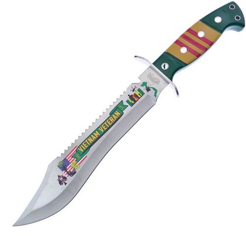 Frost Cutlery Vietnam Vet Bowie Knife - FFC50V 