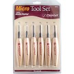 FLEXMT910 Flexcut Micro Tool Mixed Profile Set 