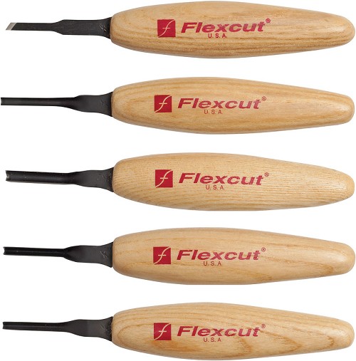 Flexcut Micro Tool Mixed Profile Set - FLEXMT930 