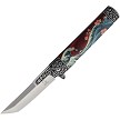 Falcon Linerlock Pocket Knife Spring Assisted Opening Tanto Wave - FLNKS2538WA 