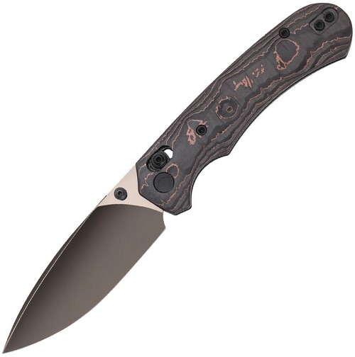 FerraMonster Spectrum Crossbar Lock Pocket Knife Carbon Fiber - FMR23004D 