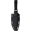 FOB035 Fobos Knives Alaris Fixed Blade Knife Black/Red 
