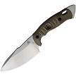Fobos Knives Alaris Fixed Blade Knife Green/Orange - FOB040 