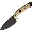 Fobos Knives Alaris Fixed Blade Knife Ivory/Red - FOB043 